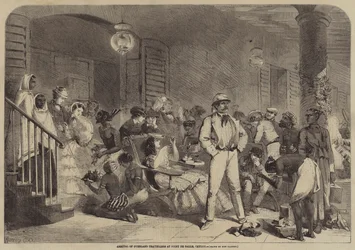 Arrival of Overland Travellers at Point de Galle, Ceylon
